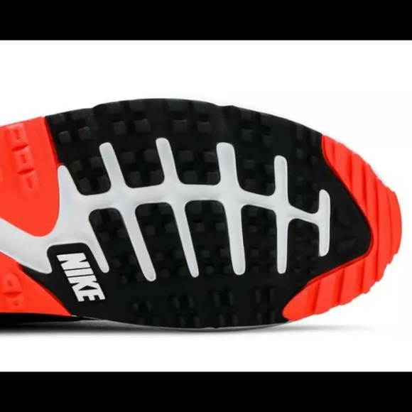 Nike Air Max 90 Infrared G Golf Waterproof Shoes CU9978-103 Men's Size 7.5 - Picture 8 of 8
